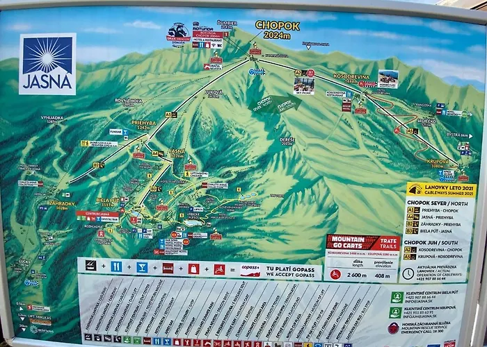 Appartement Anna Chopok, 1 110 M, 3 Min To Chopok Jasna South